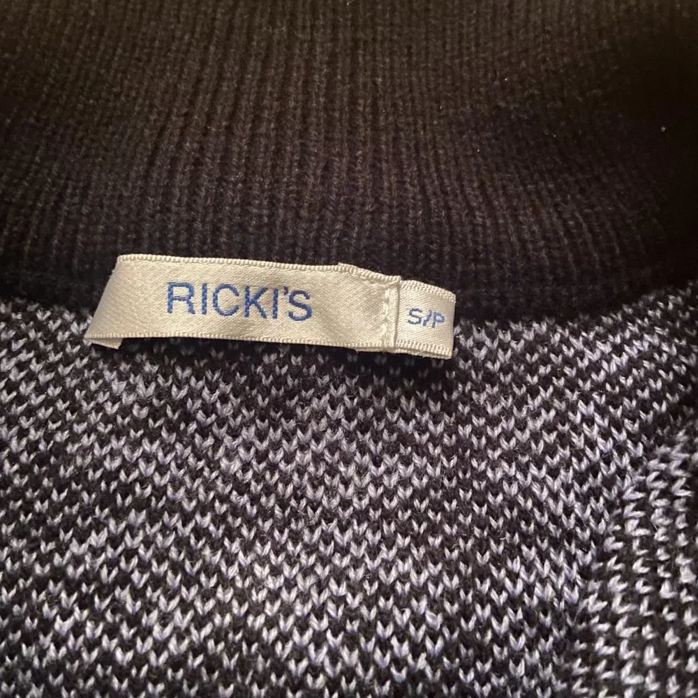 NWOT Ricki's Quarter-Zip Sweater Size Small - Picture 8 of 12